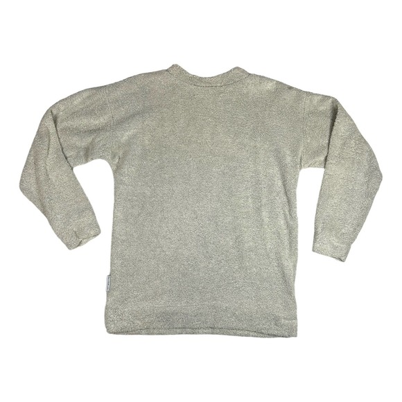 Woolly Threads x Love Your Melon Super Cozy Spell Out Mock Neck Pop Over Sweater - Picture 6 of 11